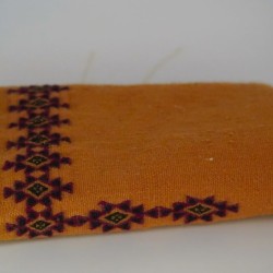 Tapis margoum jaune artisanal Tapis margoum jaune artisanal